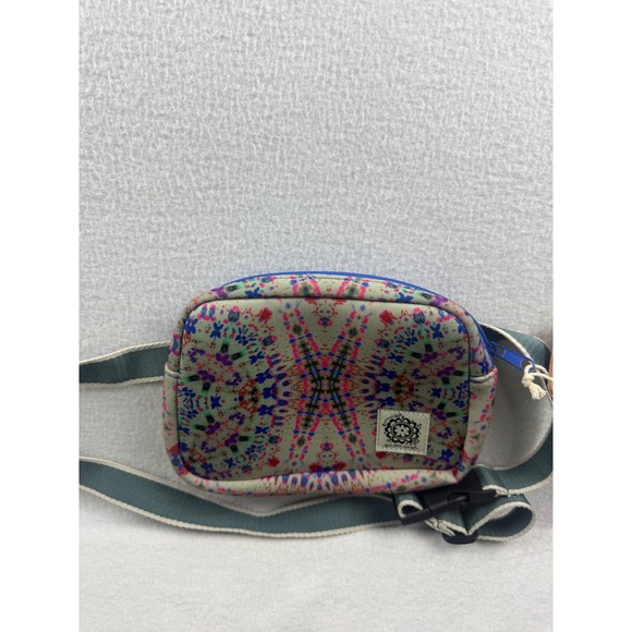 NATURAL LIFE Handbags - Natural Life Kaleidoscope Tie Dye Belt Bag Fanny Pack Multi Color NWT